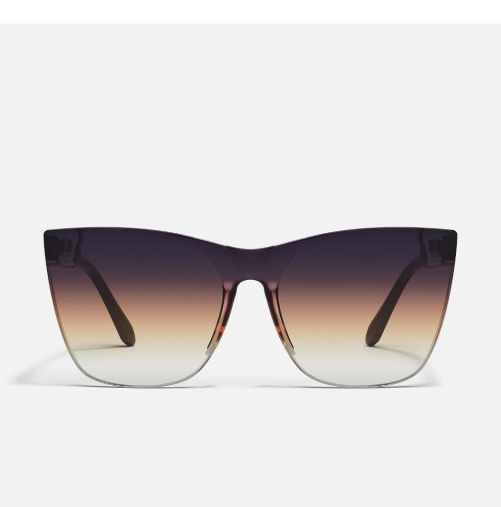 Quay Australia Purple Gradient Sunglasses